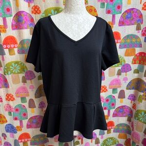 Eimin Short Sleeve Blouse. 2X